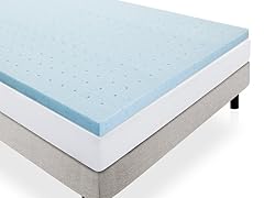 LUCID 2" Gel Infused Ventilated Foam Topper