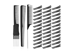 2-Pack Double Prong Curl Clips Set