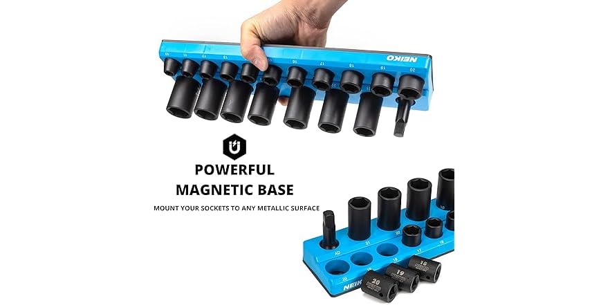 NEIKO Magnetic Socket Holder