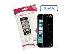 Crystal Shells Screen Protector Bubble-Free HD True Touch for iPhone 5/5S - Sparkle Clear