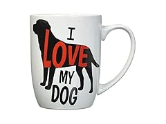 PetRageous 16048 I Love My Dog Stoneware