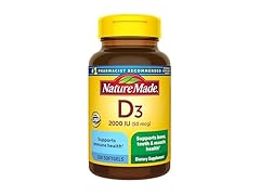 Nature Made Vitamin D3 2000 IU, 250-Count
