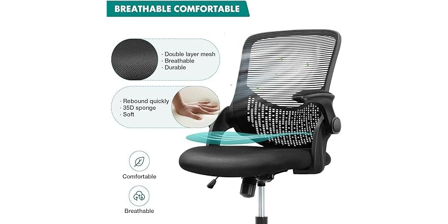 OLIXIS Ergonomic Desk Chair – Ultimate Comfort & Support - Image 3