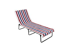 DII Stripe Chair Towel with Top Pocket