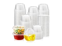 AOZITA 60 Sets - 2 oz Jello Shot Cups