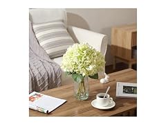 6-Piece Artificial Hydrangea Arrangement Green