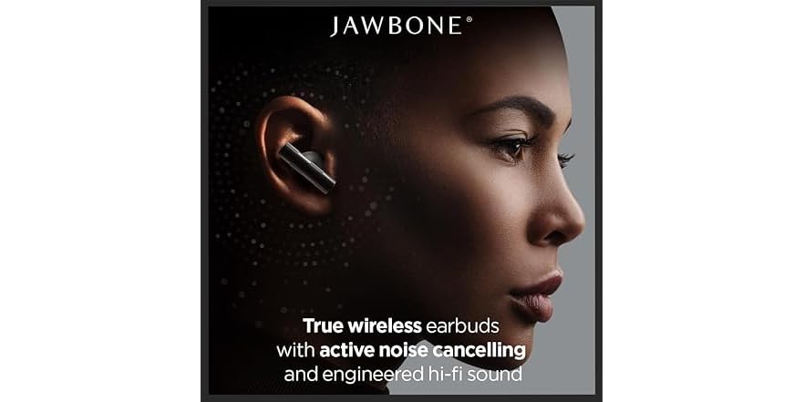 Java Earbuds (NEW) Jawbone Jambuds Wireless Bluetooth ANC Earbuds