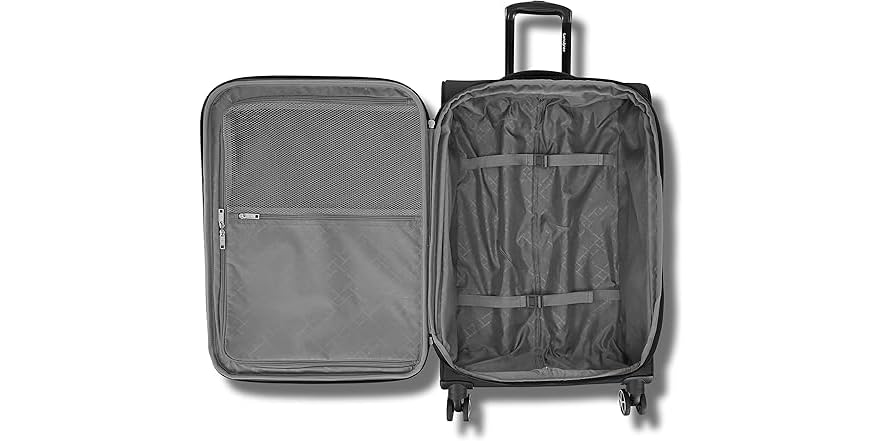 Samsonite Saire LTE Softside Expandable Luggage with Spinners | Black | 3PC (CO/MED/LG)