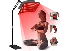 INTEO Red Light Therapy Lamp
