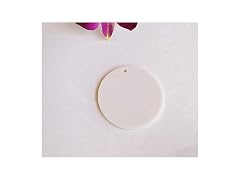 ACFENG Laser 15PCS White Acrylic Blanks Laser Cut 