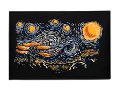 "Fally Fally Night" Indoor/Outdoor Mat