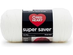 RED Heart Super Saver Yarn, Soft White