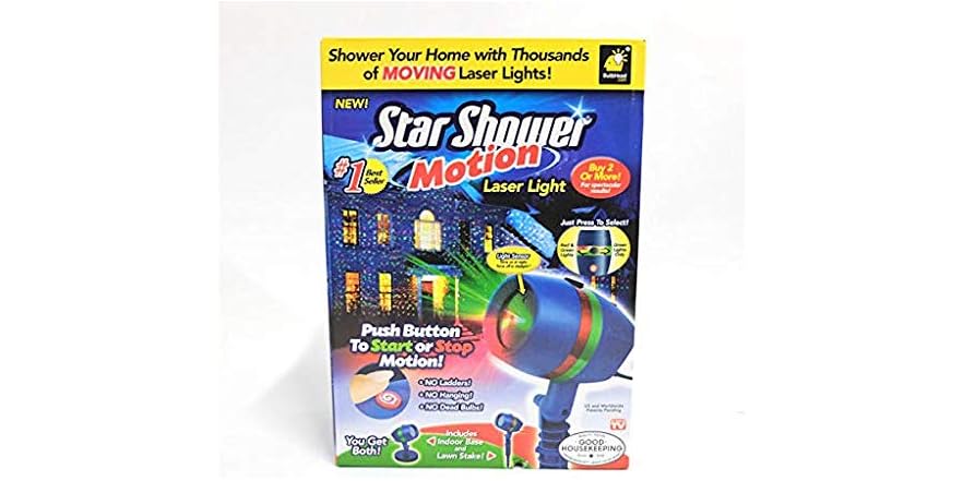 Star Shower As Seen on TV Star Projector
