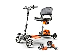 SuperHandy 4 Wheel Mobility Scooter (Orange)