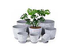 lokeisna Set of 8 Plastic Planter
