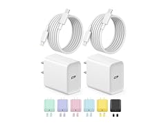 Novobit iPhone Charger Fast Charging USB C Charger