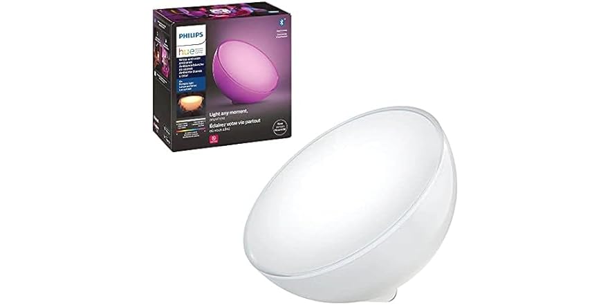 Philips Hue White & Color Ambiance Go Table Lamp (530 Lumens
