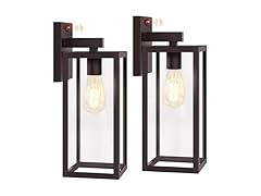 BesLowe Upgraded Motion Sensor Outdoor Wall Lights, 15”