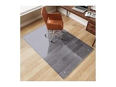 FlyEcho Grey Glass Chair Mat 40" x 60"