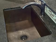 Open Undermount Copper Kitchen Sink
