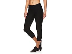Reebok Women's Quick Capri Seamed Leggings