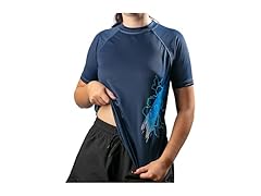 Kanu Marina Navy Katya Sport Top (XS)