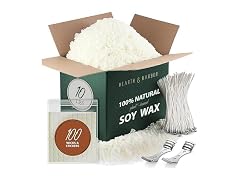 Hearth & Harbor Organic Candle Wax, Pure Soy Wax