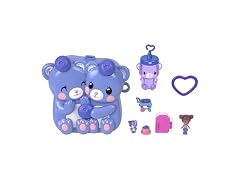 Polly Pocket Dolls and Playset, Blueberry Besties Compact