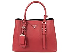 Prada Double Tote Leather Bag 1BG883 F068Z