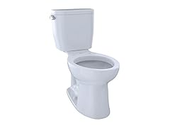TOTO Entrada Two-Piece Elongated Toilet White