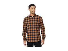 Amazon Essentials Men (XS) Shirt Black Toffee Brow