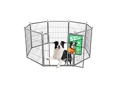 FXW Aster Dog Playpen Designed for Yard, 32" H, 8 Panels
