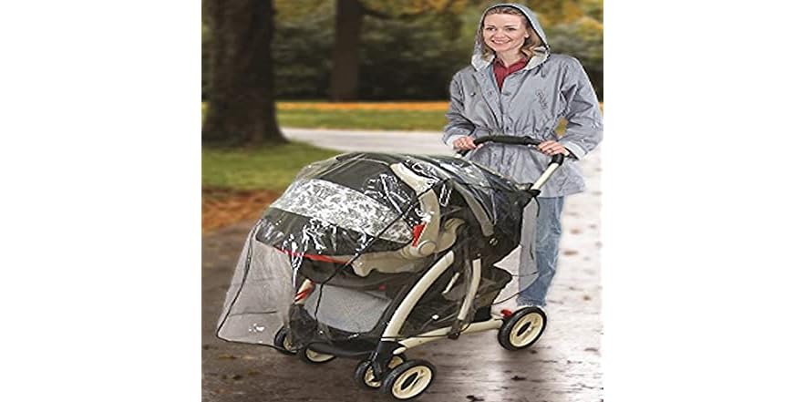 Weather Shield Plastic Cover For Stroller Near Me Universal Size