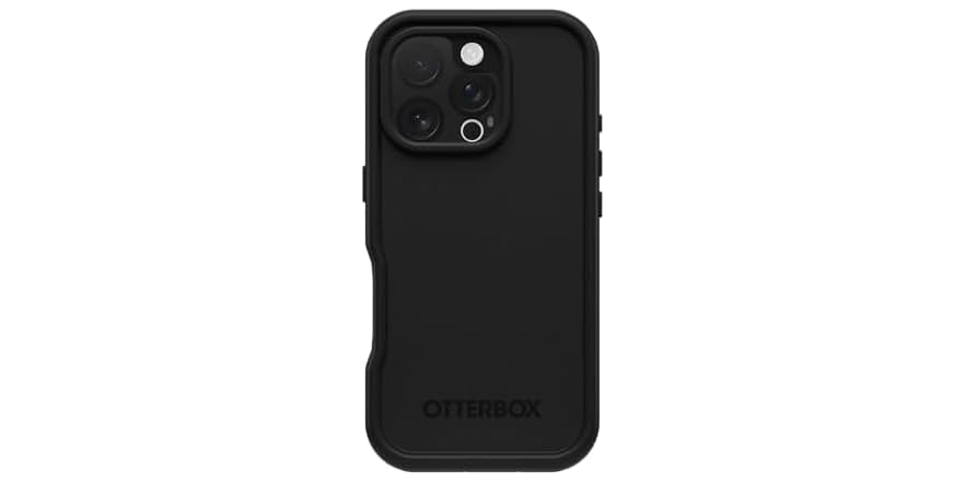 $14.99 | OtterBox iPhone 16 Pro FRE Series Waterproof iPhone Case - Black at Woot!