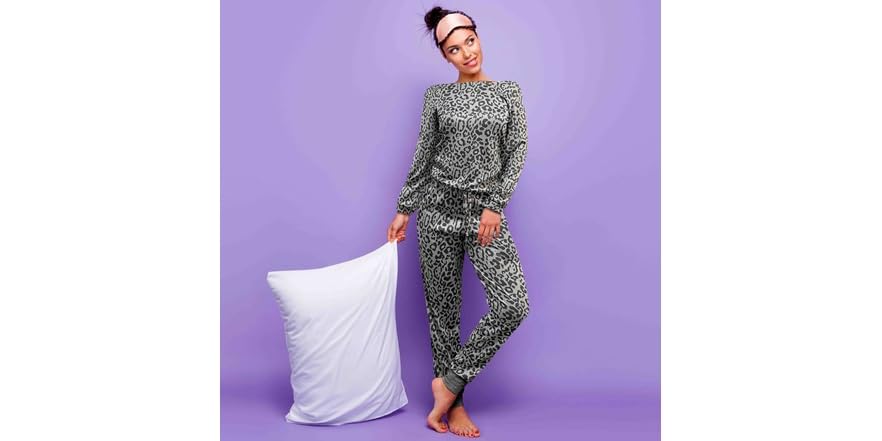 Anna-Kaci Women's Heart Print Lounge Set with Open Front Shirt, Tie Waist Shorts, and Matching Belt- Pink,Small