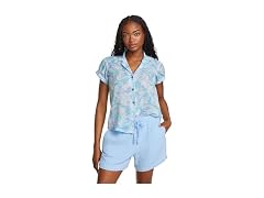 Eddie Bauer Men (XXL) Short Packable Camp Shirt