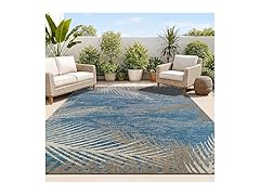 Couristan Outdoor Rug- Tropical Palms