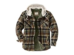 Legendary Whitetails Mens Hooded Shirt Jacket