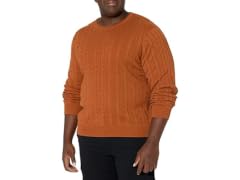 Amazon Essentials Cable-Knit Ribbed Sweater (S)