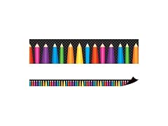 Teacher Created Resources Colored Pencils Magnetic Border