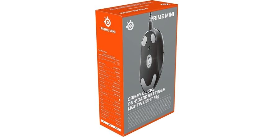 SteelSeries Mini FPS Gaming Mouse – Ultra-Light & Precision Control - Image 7