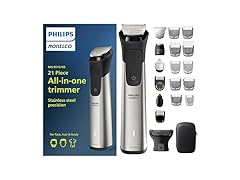 Norelco New Philips Multigroom Series 9000-21 Piece