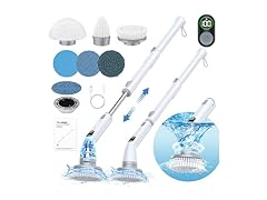 Electric Dual-Speed Spin Scrubber