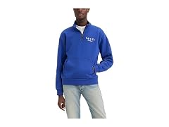 Levi's Men (XL) Relaxed Graphic 1/4 Zip Hoodie