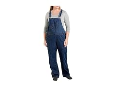 Dickies Women (18) Plus Size Denim Bib US Overalls