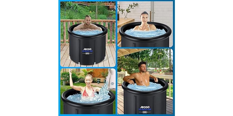 Jecoo Cold Plunge Tub XL 116 Gallons