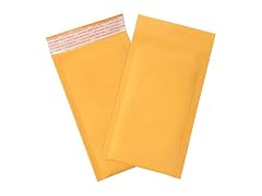 Aviditi Kraft Bubble Mailers #000 4"x8" 25pk