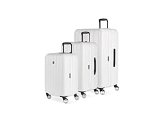 SwissGear Wanderlust Pro Lightweight 3-pc. Spinner Set, White (20"/ 24"/ 28")