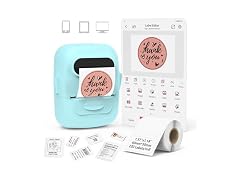 Mini Bluetooth Label Maker Barcode Printer