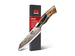 SHAN ZU 3.74 Inch Damascus paring knife